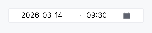 DateTimeEdit preview