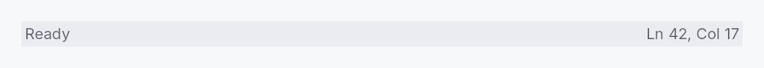 StatusBar preview